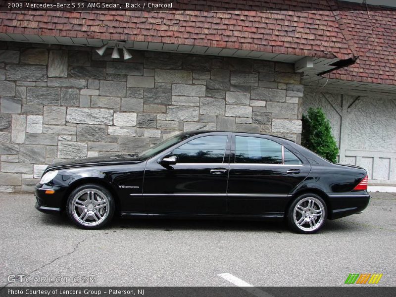 Black / Charcoal 2003 Mercedes-Benz S 55 AMG Sedan