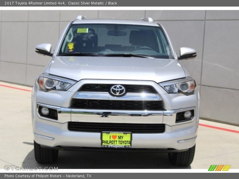 Classic Silver Metallic / Black 2017 Toyota 4Runner Limited 4x4