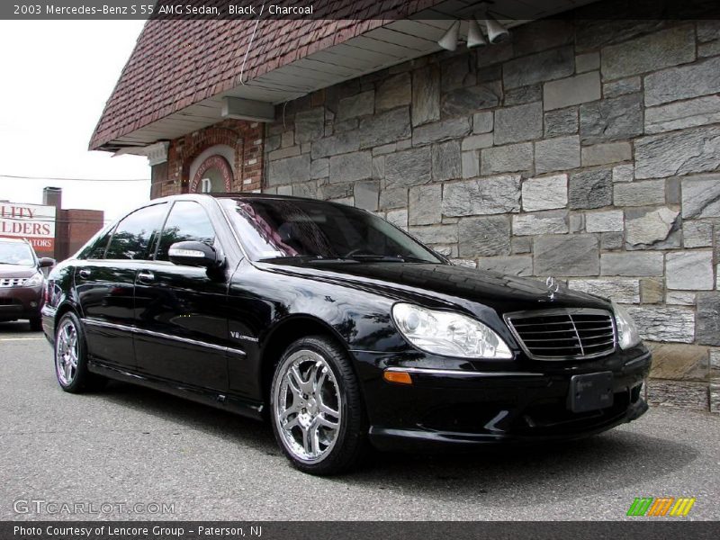Black / Charcoal 2003 Mercedes-Benz S 55 AMG Sedan