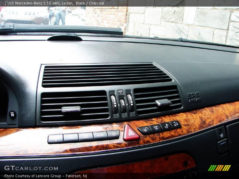 Black / Charcoal 2003 Mercedes-Benz S 55 AMG Sedan
