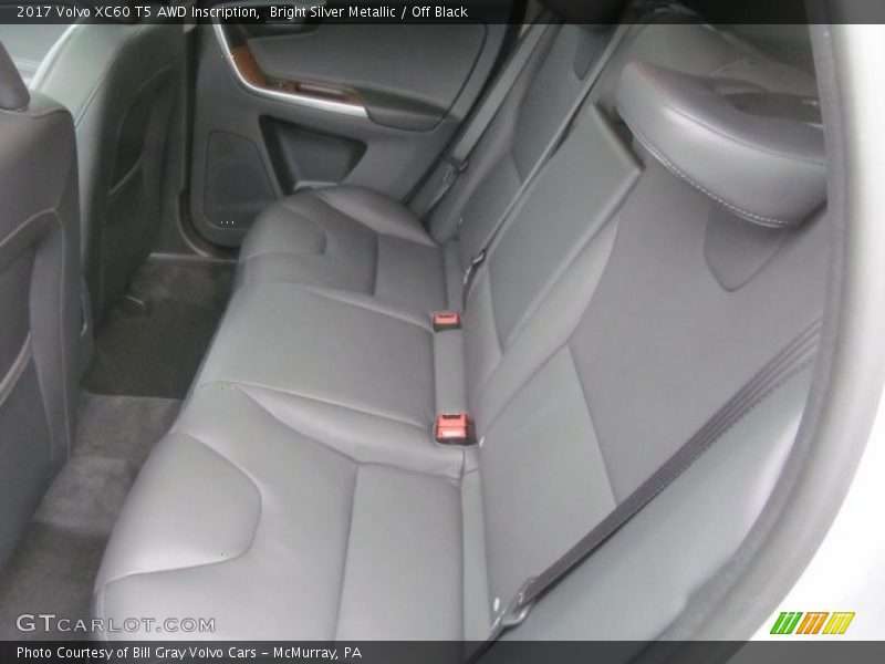 Rear Seat of 2017 XC60 T5 AWD Inscription