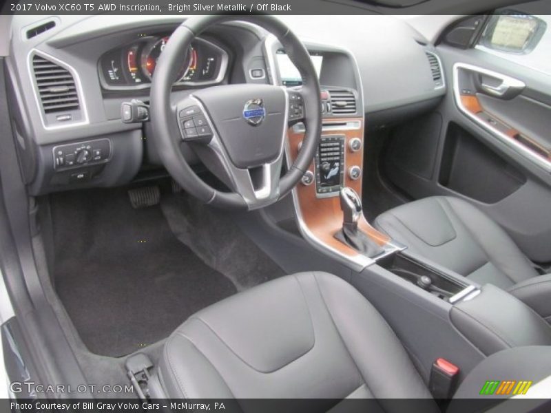  2017 XC60 T5 AWD Inscription Off Black Interior
