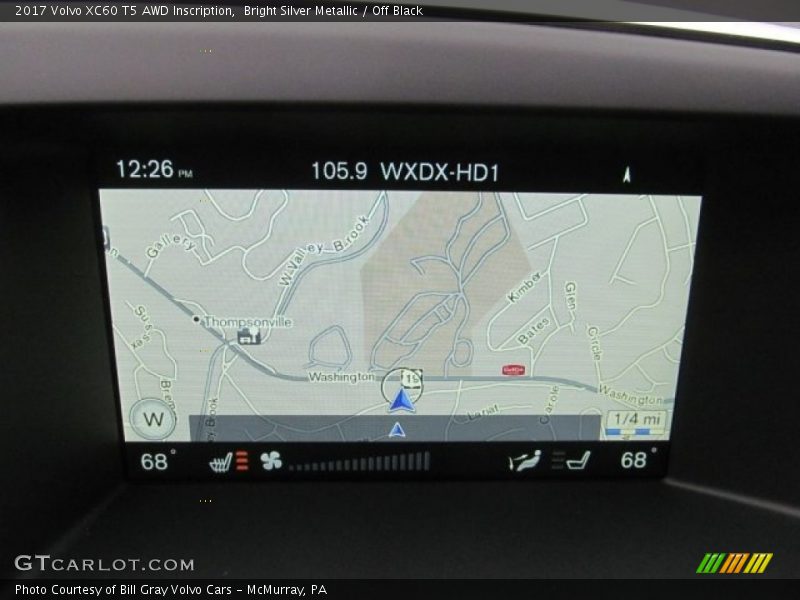 Navigation of 2017 XC60 T5 AWD Inscription