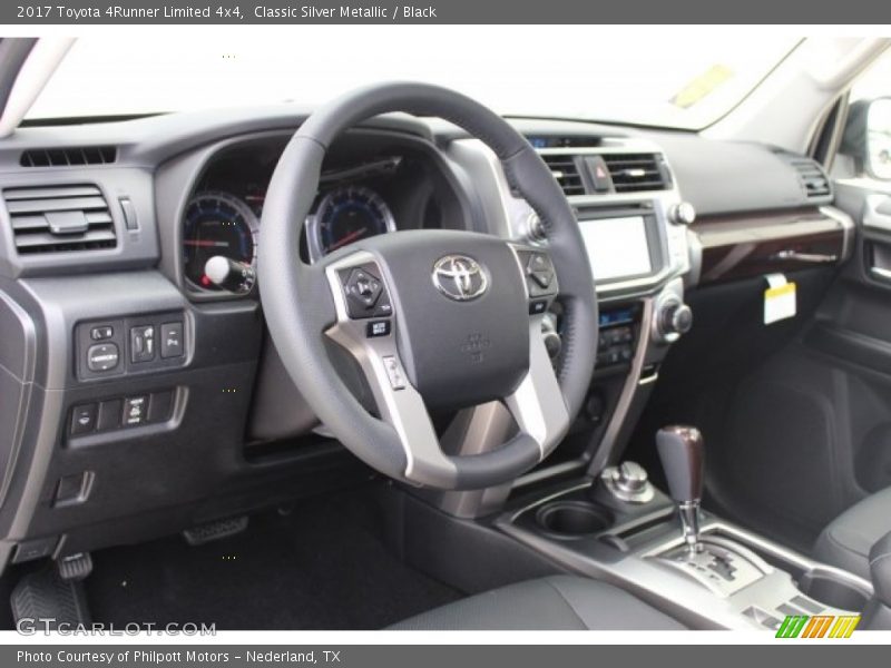 Classic Silver Metallic / Black 2017 Toyota 4Runner Limited 4x4