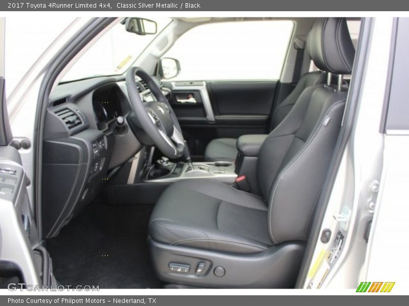 Classic Silver Metallic / Black 2017 Toyota 4Runner Limited 4x4