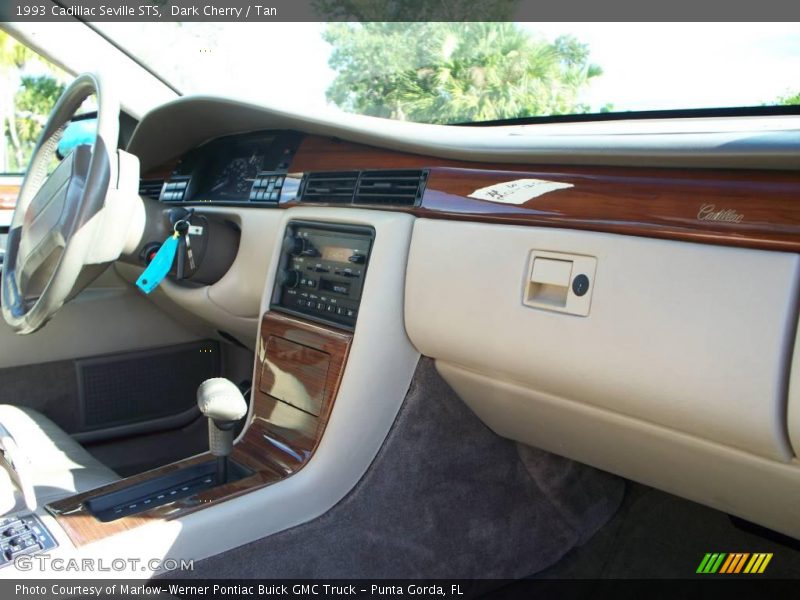 Dark Cherry / Tan 1993 Cadillac Seville STS