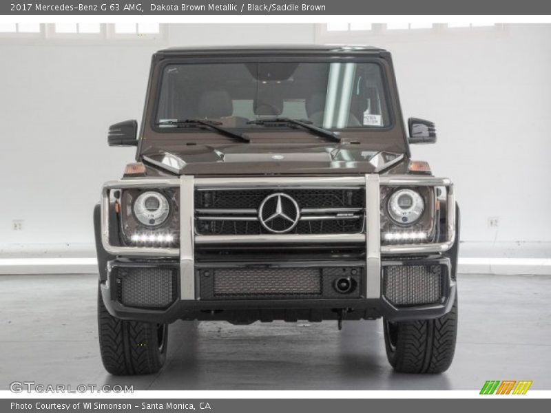 Dakota Brown Metallic / Black/Saddle Brown 2017 Mercedes-Benz G 63 AMG