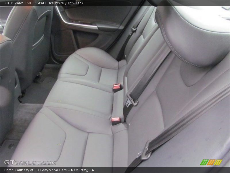 Ice White / Off-Black 2016 Volvo S60 T5 AWD