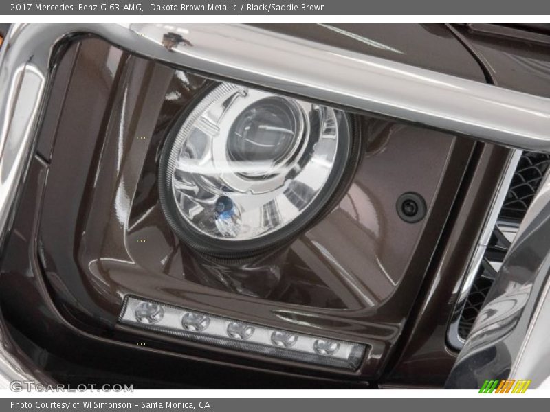 Dakota Brown Metallic / Black/Saddle Brown 2017 Mercedes-Benz G 63 AMG