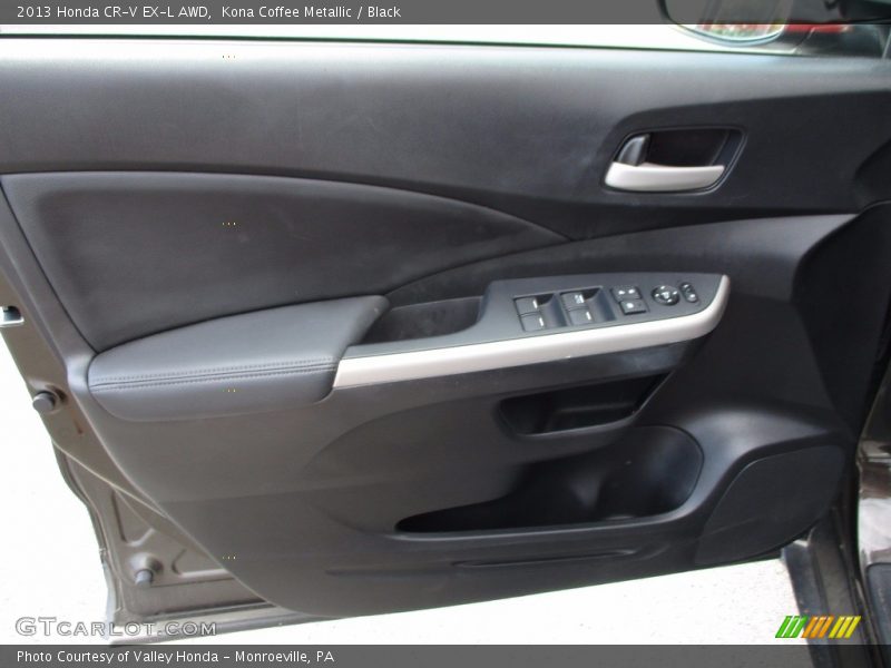 Kona Coffee Metallic / Black 2013 Honda CR-V EX-L AWD