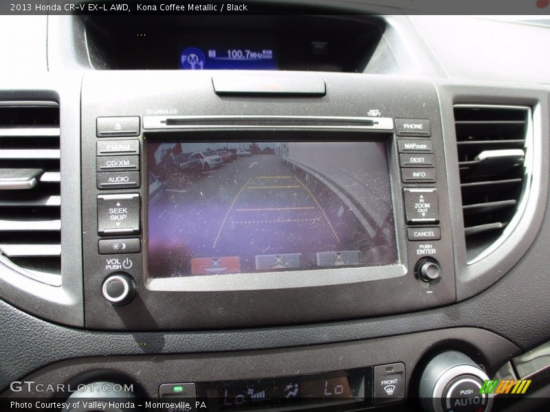 Kona Coffee Metallic / Black 2013 Honda CR-V EX-L AWD