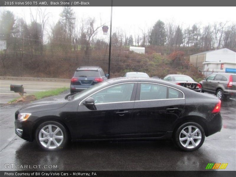 Black Stone / Off-Black 2016 Volvo S60 T5 AWD