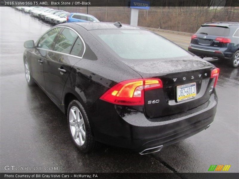 Black Stone / Off-Black 2016 Volvo S60 T5 AWD