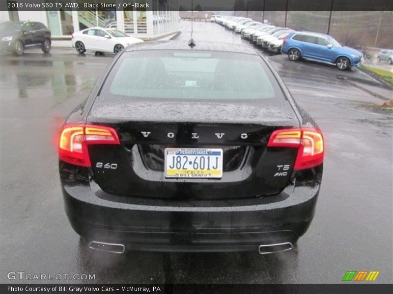 Black Stone / Off-Black 2016 Volvo S60 T5 AWD