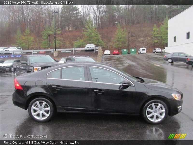 Black Stone / Off-Black 2016 Volvo S60 T5 AWD