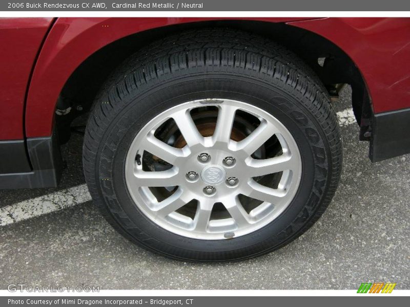 Cardinal Red Metallic / Neutral 2006 Buick Rendezvous CX AWD