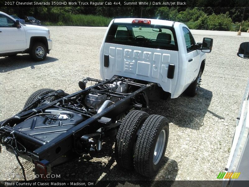 Summit White / Dark Ash/Jet Black 2017 Chevrolet Silverado 3500HD Work Truck Regular Cab 4x4