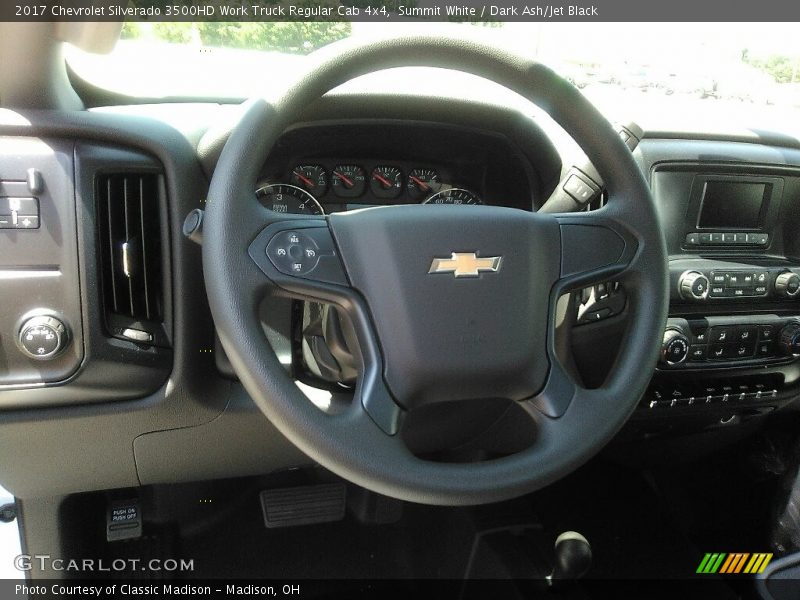 Summit White / Dark Ash/Jet Black 2017 Chevrolet Silverado 3500HD Work Truck Regular Cab 4x4