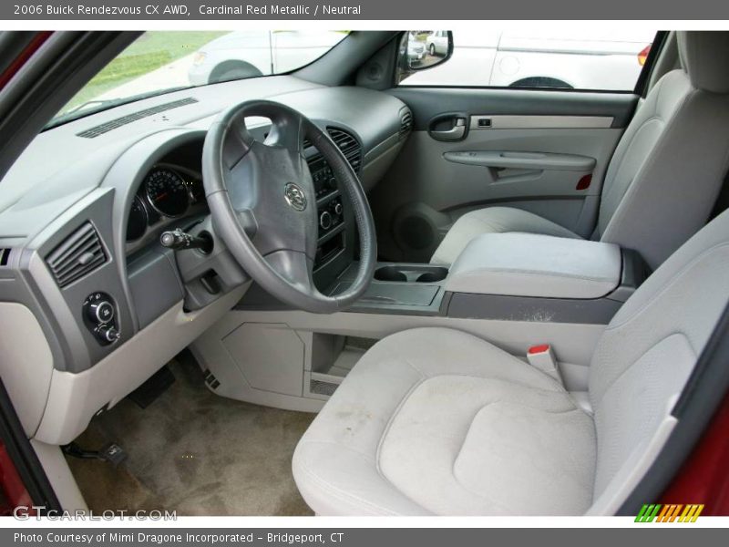 Cardinal Red Metallic / Neutral 2006 Buick Rendezvous CX AWD
