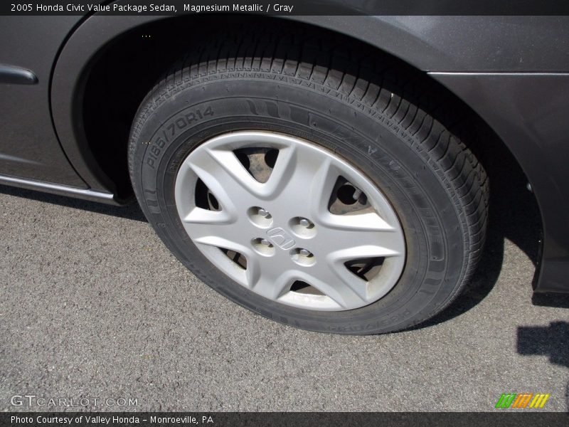 Magnesium Metallic / Gray 2005 Honda Civic Value Package Sedan