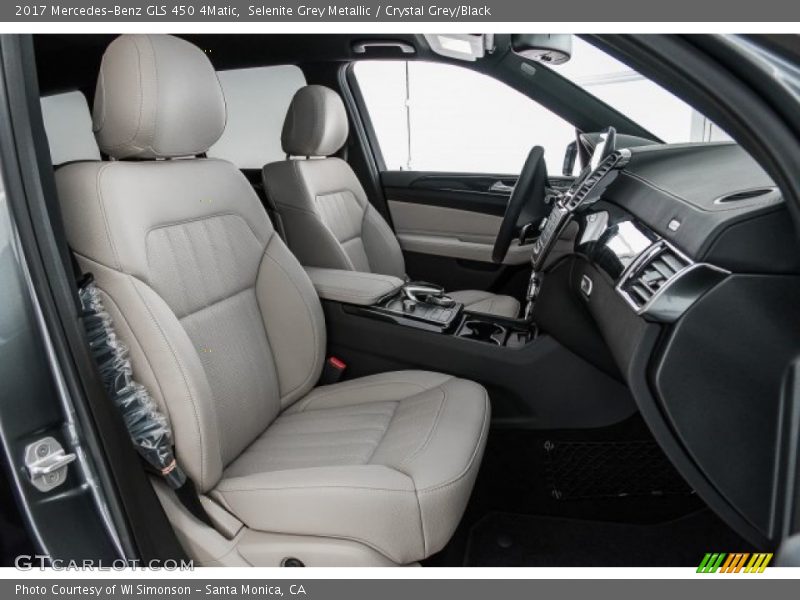 Selenite Grey Metallic / Crystal Grey/Black 2017 Mercedes-Benz GLS 450 4Matic