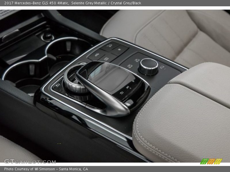 Selenite Grey Metallic / Crystal Grey/Black 2017 Mercedes-Benz GLS 450 4Matic