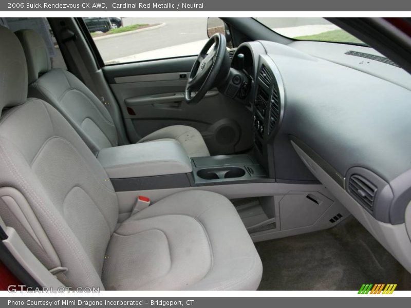 Cardinal Red Metallic / Neutral 2006 Buick Rendezvous CX AWD
