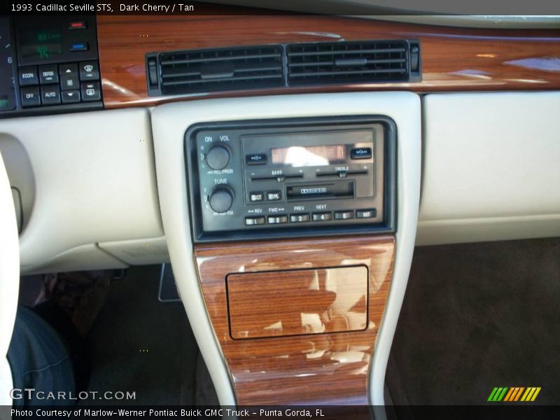 Dark Cherry / Tan 1993 Cadillac Seville STS