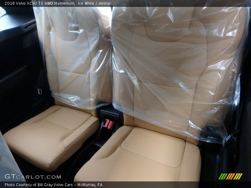 Ice White / Amber 2018 Volvo XC90 T6 AWD Momentum