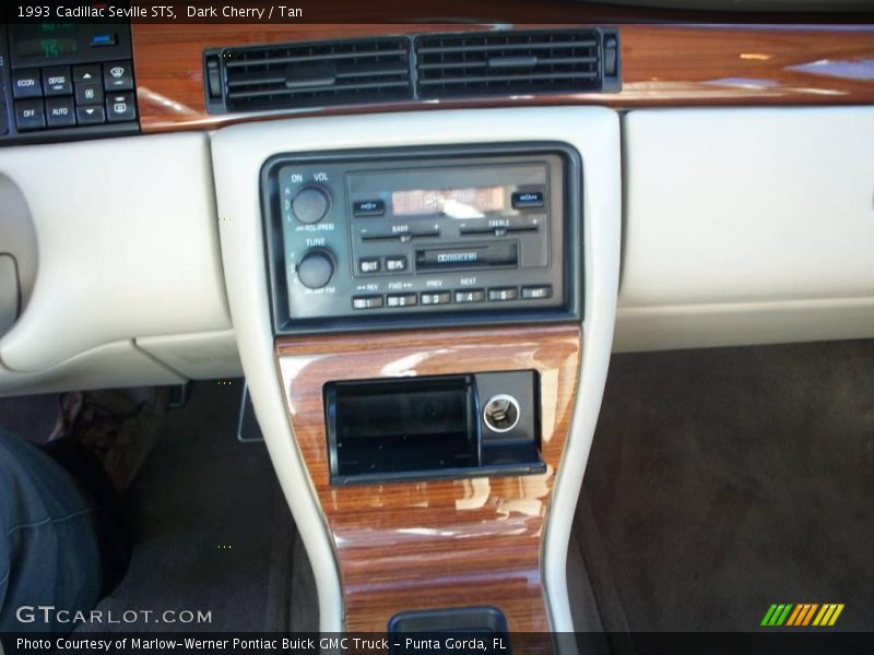 Dark Cherry / Tan 1993 Cadillac Seville STS