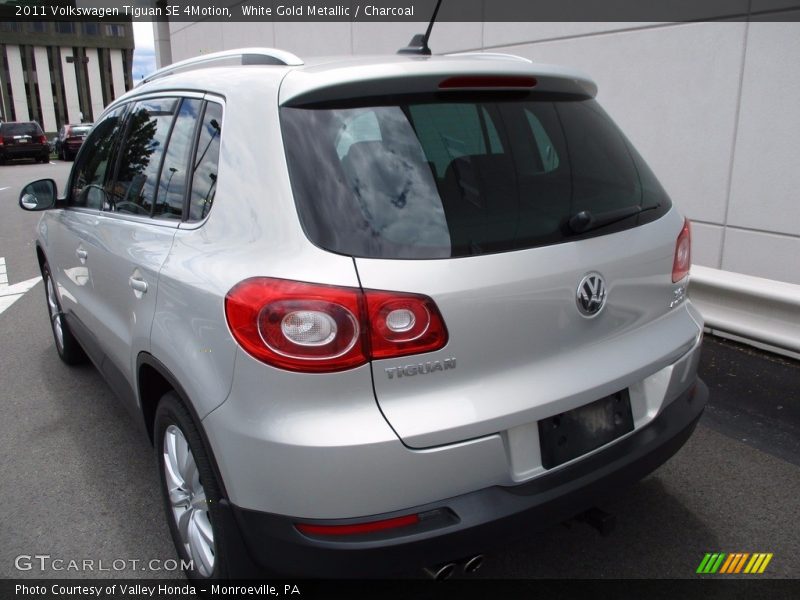 White Gold Metallic / Charcoal 2011 Volkswagen Tiguan SE 4Motion