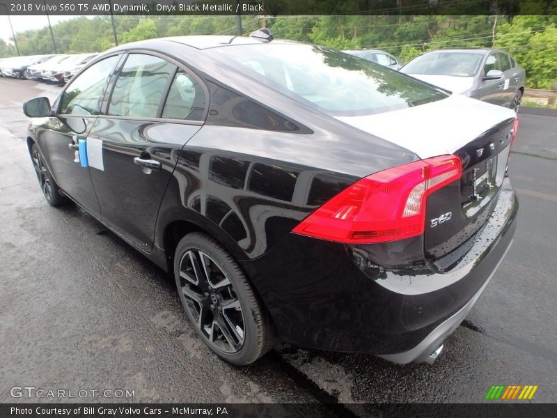 Onyx Black Metallic / Black 2018 Volvo S60 T5 AWD Dynamic