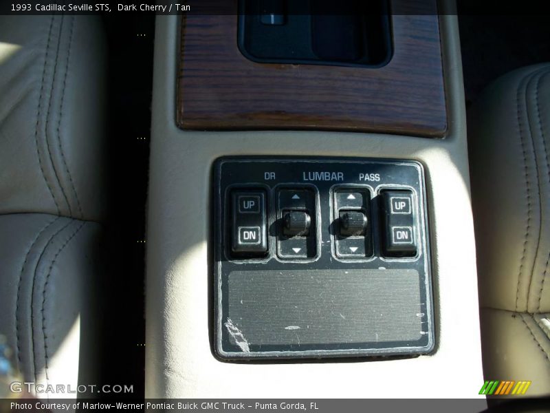 Dark Cherry / Tan 1993 Cadillac Seville STS