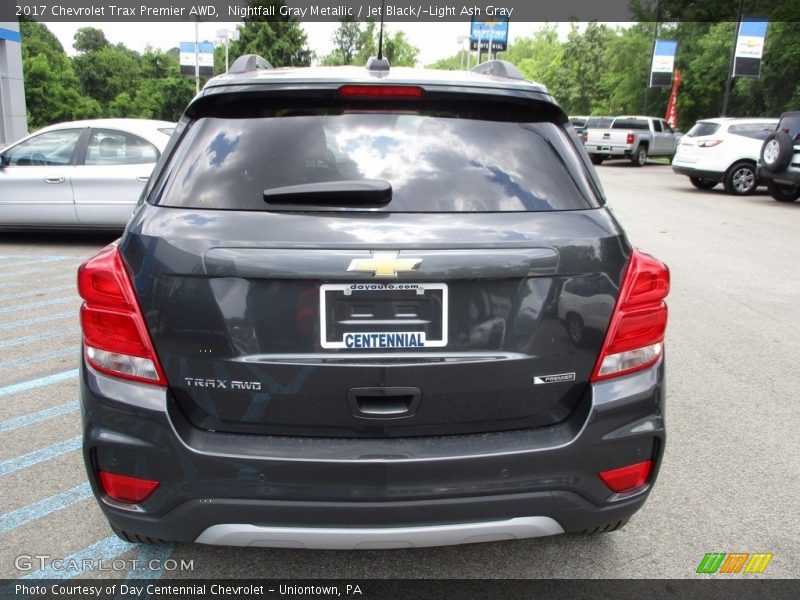 Nightfall Gray Metallic / Jet Black/­Light Ash Gray 2017 Chevrolet Trax Premier AWD