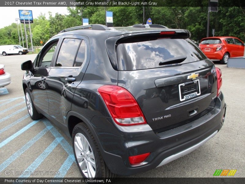 Nightfall Gray Metallic / Jet Black/­Light Ash Gray 2017 Chevrolet Trax Premier AWD