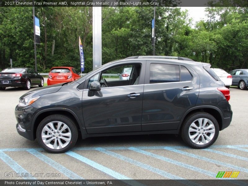 Nightfall Gray Metallic / Jet Black/­Light Ash Gray 2017 Chevrolet Trax Premier AWD