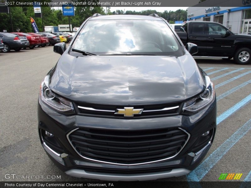 Nightfall Gray Metallic / Jet Black/­Light Ash Gray 2017 Chevrolet Trax Premier AWD