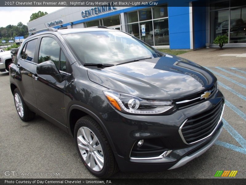 Nightfall Gray Metallic / Jet Black/­Light Ash Gray 2017 Chevrolet Trax Premier AWD
