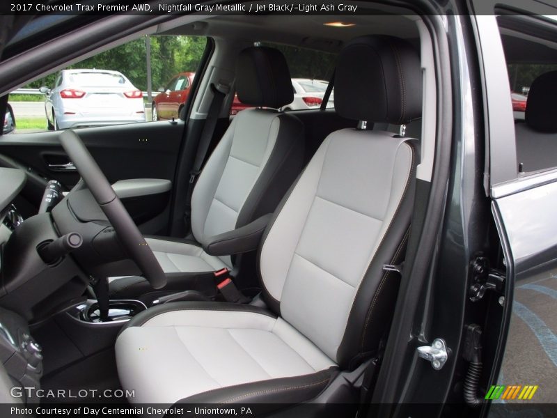 Nightfall Gray Metallic / Jet Black/­Light Ash Gray 2017 Chevrolet Trax Premier AWD