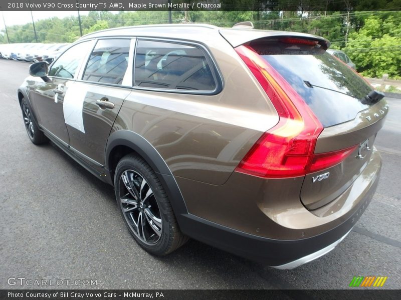  2018 V90 Cross Country T5 AWD Maple Brown Metallic