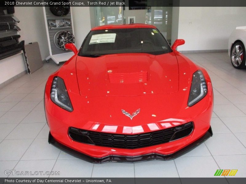 Torch Red / Jet Black 2018 Chevrolet Corvette Grand Sport Coupe