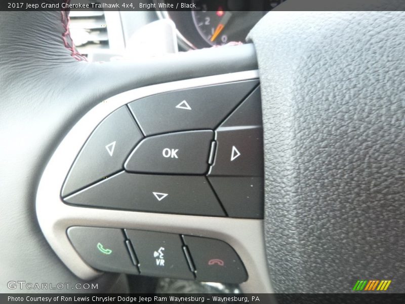 Bright White / Black 2017 Jeep Grand Cherokee Trailhawk 4x4