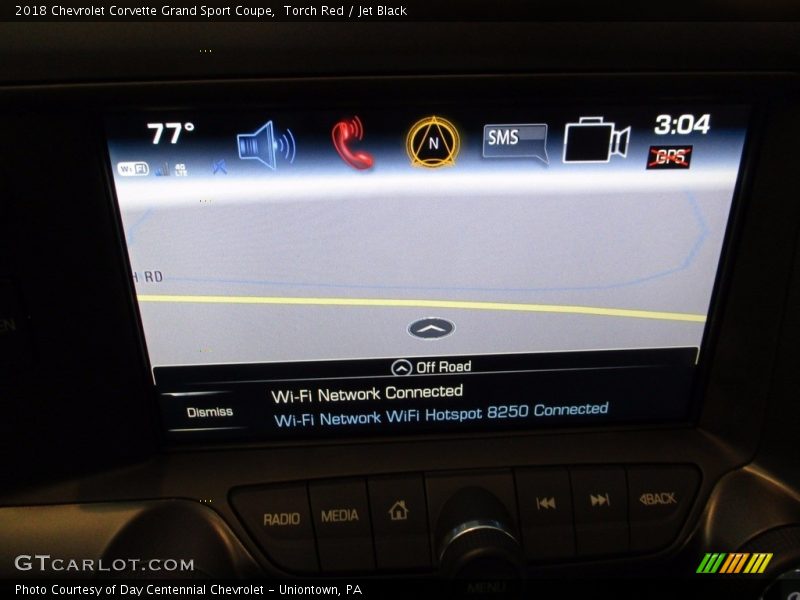 Torch Red / Jet Black 2018 Chevrolet Corvette Grand Sport Coupe