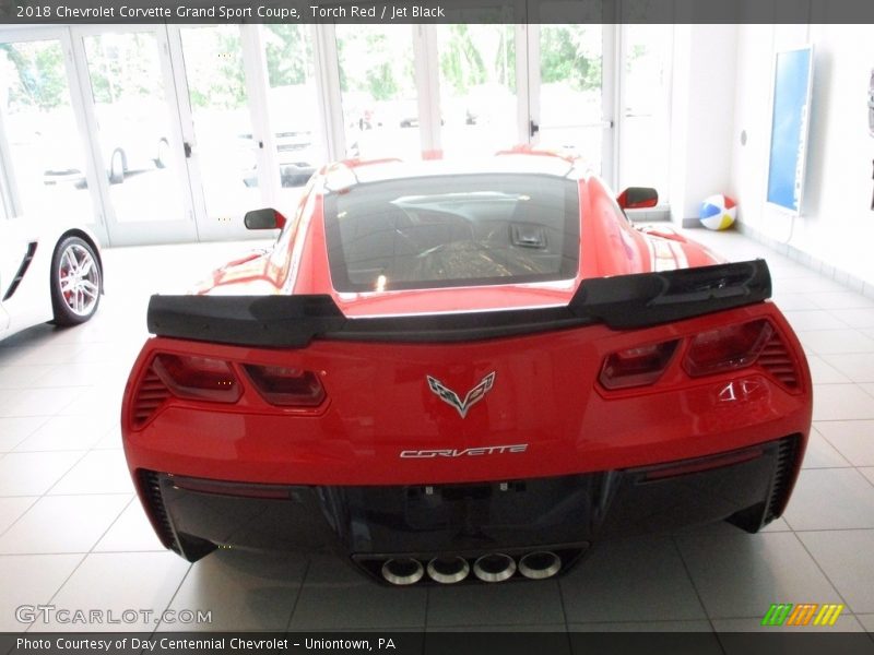 Torch Red / Jet Black 2018 Chevrolet Corvette Grand Sport Coupe