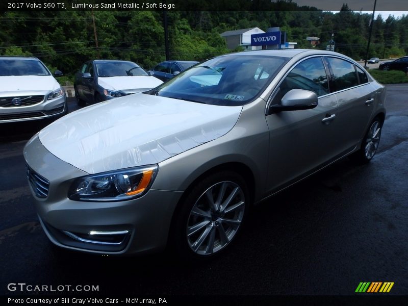  2017 S60 T5 Luminous Sand Metallic