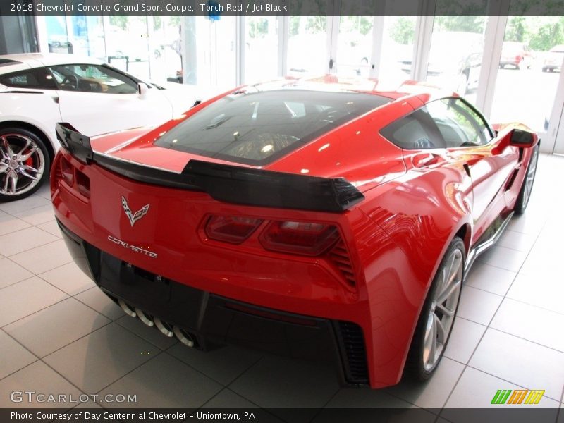 Torch Red / Jet Black 2018 Chevrolet Corvette Grand Sport Coupe