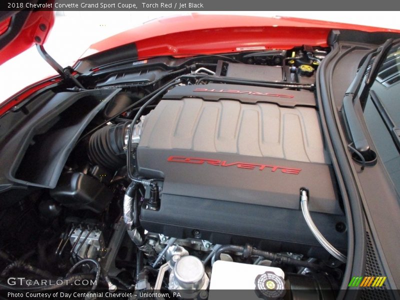  2018 Corvette Grand Sport Coupe Engine - 6.2 Liter DI OHV 16-Valve VVT LT1 V8