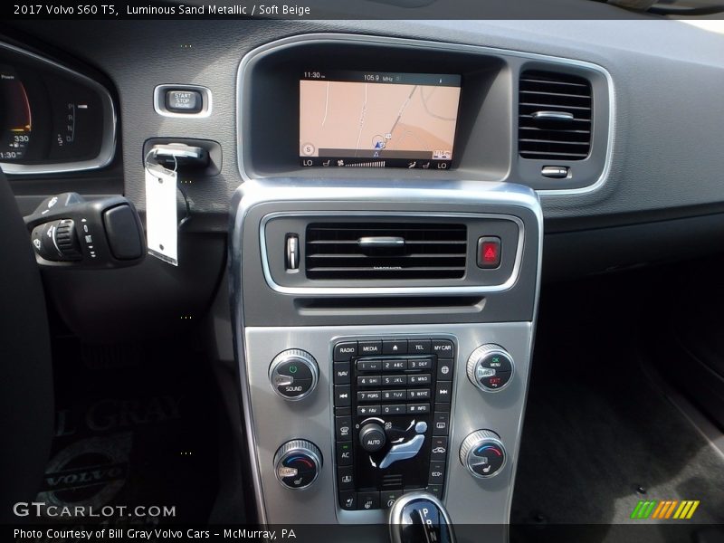 Controls of 2017 S60 T5
