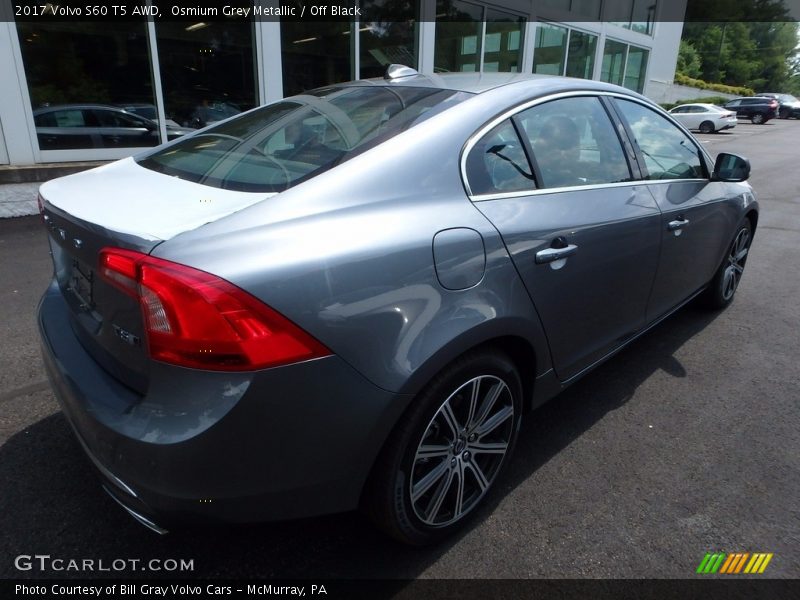 Osmium Grey Metallic / Off Black 2017 Volvo S60 T5 AWD