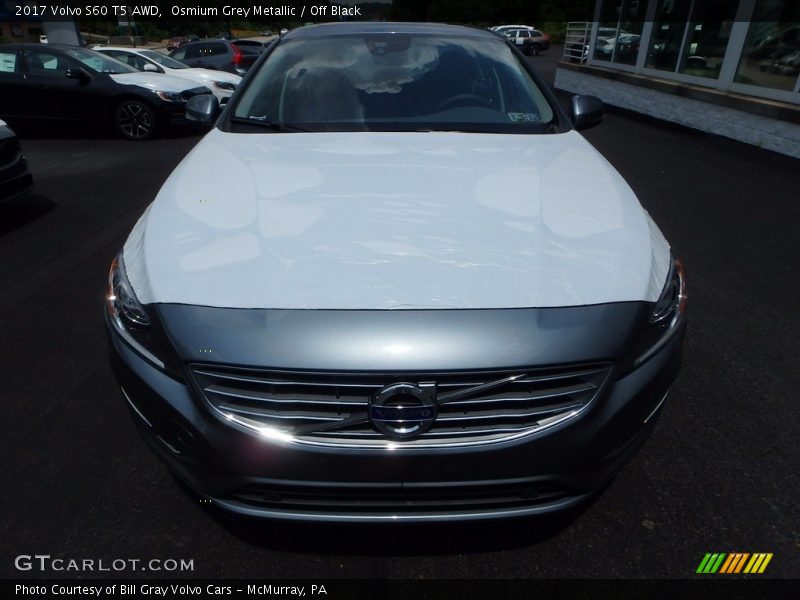 Osmium Grey Metallic / Off Black 2017 Volvo S60 T5 AWD